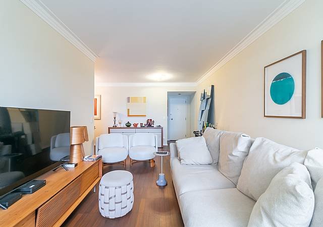 Foto 7 de Apartamento 130m² com 3 quartos à venda no Jardim Paulista perto do Ibirapuera, R$ 1.650.000,00