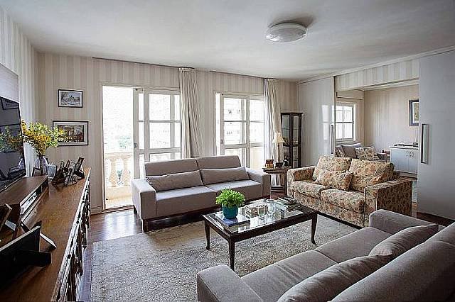 Foto 8 de Apartment for sale in Jardins with 174 m², 4 bedrooms, 1 suite and 1 parking space, totally sunny and with unobstructed views, R$ 2,165,000.00