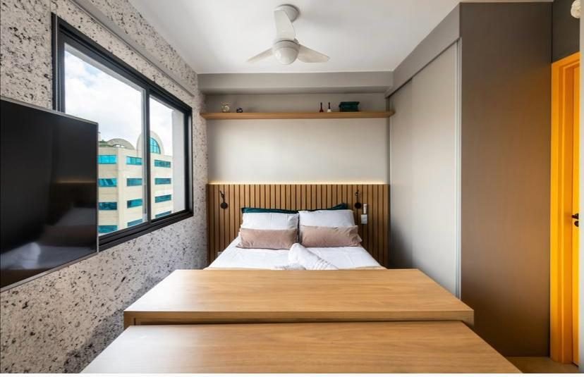 Foto 8 de Apartamento Moderno e Mobiliado na Bela Vista | 26 m² | Pronto para Mora